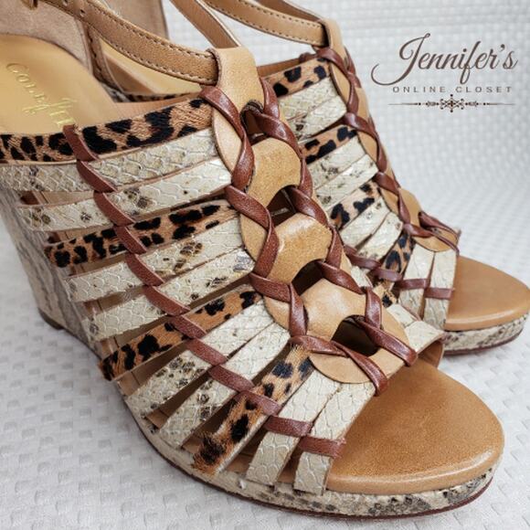 Cole Haan Women's Air Minka Wedge Sandals Size 8.5B - Picture 8 of 14